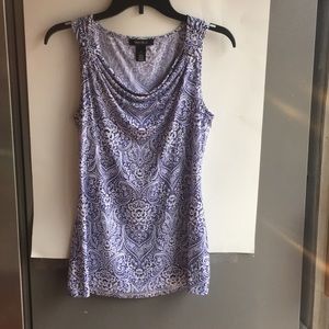 White House Black Market sleeveless blouse